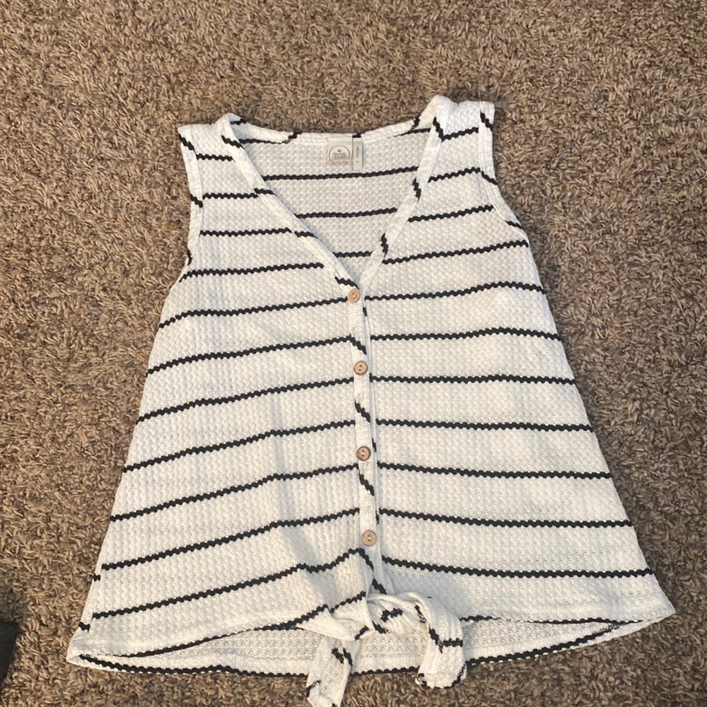 cute striped tank top